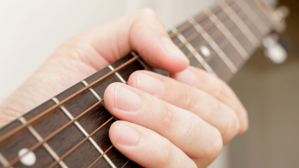 guitar player nails